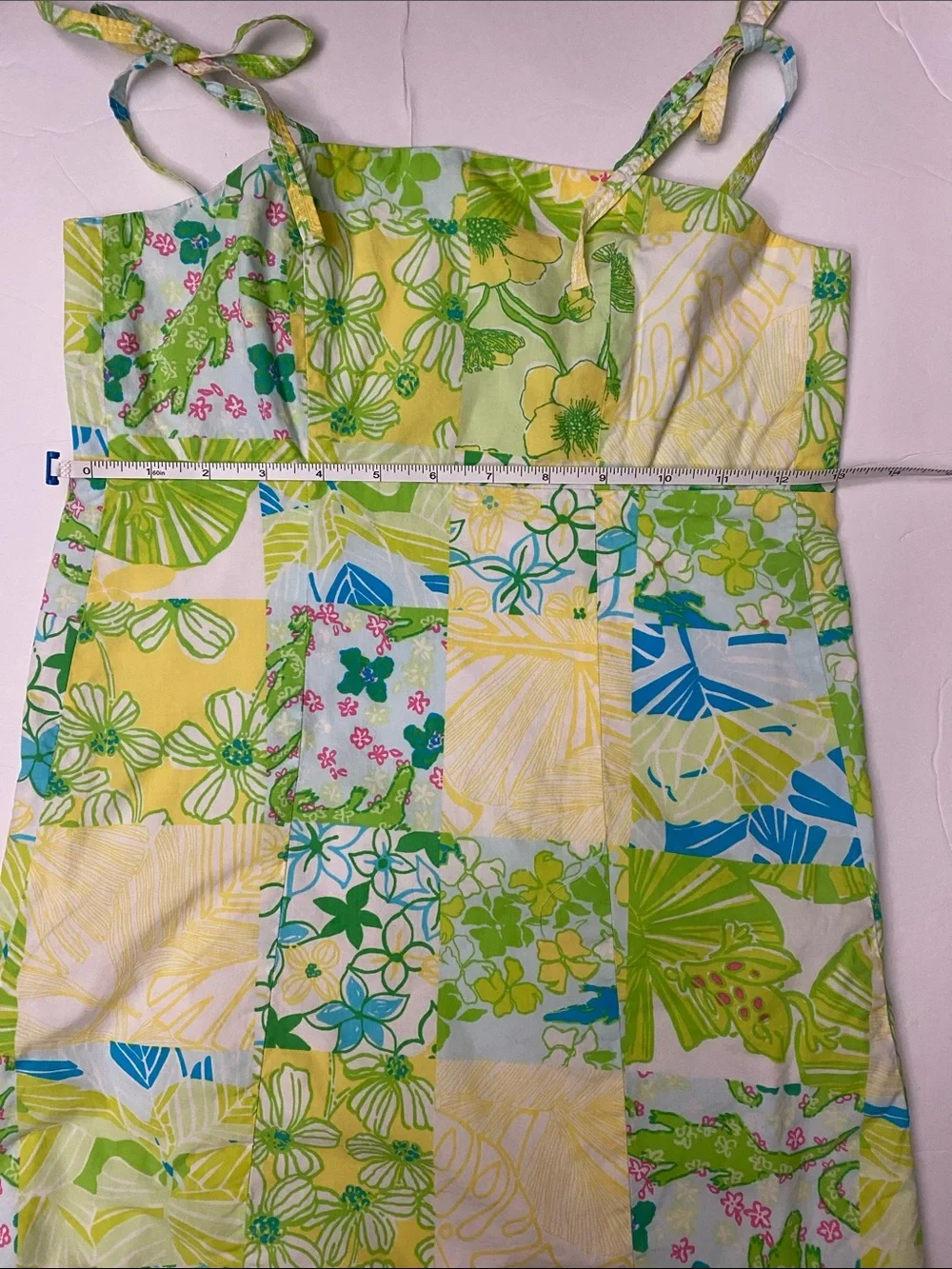Lilly Pulitzer Yellow, Green & Blue Floral Sundress $78